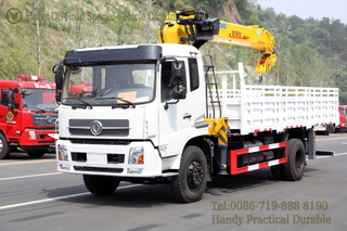 10 ໂຕນ Xugong ລົດເຄນສີ່ພາກ SQ10SK3Q ຊື່ແຂນ crane ລົດຂົນສົ່ງ _Xugong ລົດເຄນດັດແປງຜູ້ຜະລິດ Dongfeng chassis