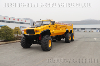 Six driveDesert Off-road Surfing Vehicle_6×6 Desert Touring Sightseeing Vehicle_Desert Bigfoot