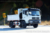 Dongfeng 4x2 ໄປທີ່ລົດບັນທຸກ.