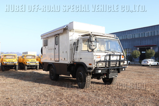 ຂັບສີ່ລໍ້ Off-road RV_DongfengEQ2070 ດັດແກ້ RV_All-wheel drive integrated bike RV
