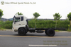 Dongfeng 4 ຂັບລົດຈັກລົດບັນທຸກທາງນອກແບບຫົວຮາບພຽງ _ ອອກຈາກຕົວລົດບັນທຸກແບບອຸທິດຕົນ_4*4 ສີຂາວຕູ້ລົດບັນທຸກທີ່ມີບ່ອນນອນ