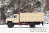 EQ1093 4WD Off-road Cargo Truck Snow Scene_Classic Tip Cab Cargo Truck lifted cargo compartments for export