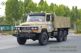 6x6 Dongfeng EQ202 ດຽວກັນດຽວ STALL CAILCKS ACHUCK_6WD ລົດບັນທຸກສິນຄ້າທາງຖະຫນົນສໍາລັບການອອກເດີນທາງເທົ່ານັ້ນ