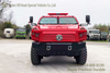 6-wheel Drive Armored Car Chassis_Red Double-row Armored Chassis Exported