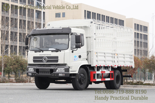 Dongfeng 4×2 ລົດບັນທຸກ Silo ກະສິກໍາສໍາລັບການຂົນສົ່ງກະສິກໍາສະເພາະ