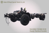 Dongfeng 4×2 Sprinkler Truck Type Three Chassis_ປ່ຽນເປັນ Class III Chassis ສໍາລັບການສົ່ງອອກ