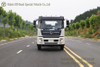 Dongfeng 4 ຂັບລົດຈັກລົດບັນທຸກທາງນອກແບບຫົວຮາບພຽງ _ ອອກຈາກຕົວລົດບັນທຸກແບບອຸທິດຕົນ_4*4 ສີຂາວຕູ້ລົດບັນທຸກທີ່ມີບ່ອນນອນ