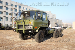 Dongfeng EQ2102 ຂັບລົດຫົກລໍ້ off-road chassis_Dongfeng 6×6 chassis modification_Off-road ພິເສດ chassis ຍານພາຫະນະການດັດແກ້